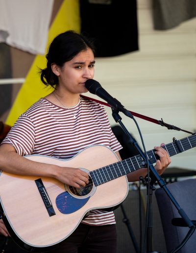 Hagekonsert med Daniela Reyes 2022 (foto: Birgit Fostervold)