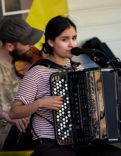 Hagekonsert med Daniela Reyes 2022 (foto: Birgit Fostervold)