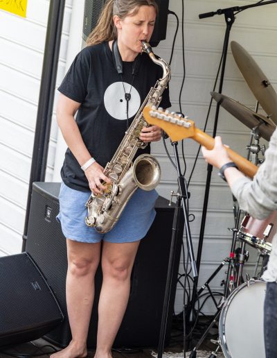 Hagekonsert med Flukten (foto: Birgit Fostervold)