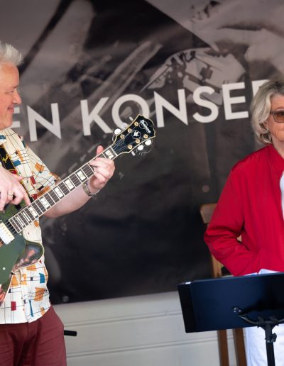 Hagekonsert med Karin Krog 2023 (foto: Birgit Fostervold)