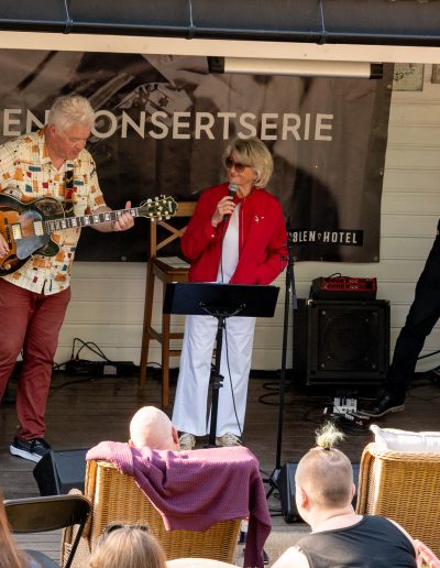 Hagekonsert med Karin Krog 2023 (foto: Birgit Fostervold)