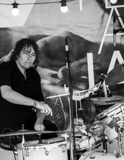 Lars Jakob Rudjord med Kjempe-Jo, TerrasseJazz 2024 (foto: Birgit Fostervold)