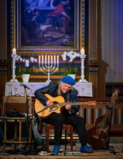 Reiersrud og Kleive i Evje kirke (foto: Birgit Fostervold)